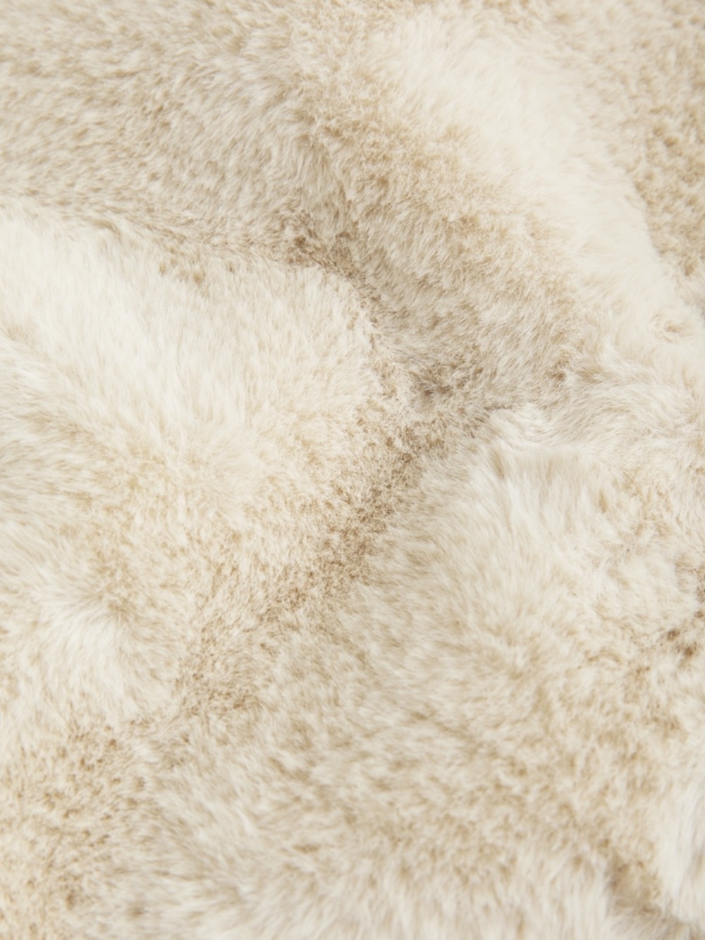 Hollister Blush Faux-Suede Jacket with Cream Faux Fur Collar - Size Small - Picture 6 of 9